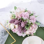 Fleurs artificielles Bouquet Composé Purple