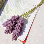 Fleurs artificielles Lavande Violet foncé