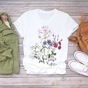 T-shirt Fleuri Arrangement Floral CZ21849 XXL