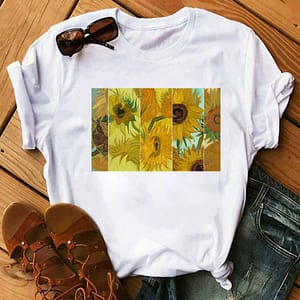 T-Shirt Fleuri Tableaux Van Gogh WT1055 XXL